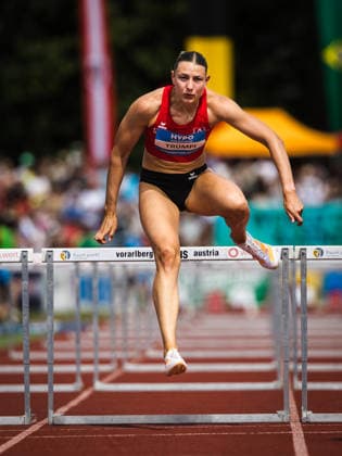 51 Hypomeeting, Goetzis AT , 30 05 2026 GOETZIS, SWITZERLAND MAY 30 Liana TRUEMPI of Switzerland competes in the 100 m hurdles of the womens heptathlon at the 51 Hypomeeting, Goetzis AT on May 30, 2026 in Goetzis, Switzerland Copyright: xBEAUTIFULxSPORTS UlfxSchillerx