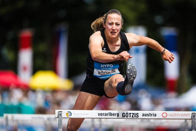 51 Hypomeeting, Goetzis AT , 30 05 2026 GOETZIS, SWITZERLAND MAY 30 Sandra ROETHLIN of Switzerland competes in the 100 m hurdles of the womens heptathlon at the 51 Hypomeeting, Goetzis AT on May 30, 2026 in Goetzis, Switzerland Copyright: xBEAUTIFULxSPORTS UlfxSchillerx