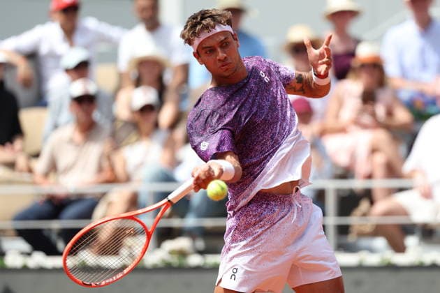 ROLAND GARROS 2026 Thierry Larret MAXPPP - PARIS (75) 30 05 2026 Thierry Larret Maxppp. Tennis. Roland Garros 2026. Internationaux de France de tennis. Stade Roland Garros, Paris (75). Le 30 Mai. Court Philippe CHATRIER : Flavio COBOLLI (ITA) vs Learner TIEN (USA). PARIS (75) STADE ROLAND GARROS PARIS ILE DE FRANCE FRANCE  Copyright: xMAXPPPxThierryxLarretx TLR202605301892 TLR202605301892