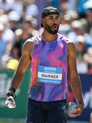 ATHLETICS - Hypomeeting Goetzis 2026 GOETZIS,AUSTRIA,30.MAY.26 - ATHLETICS - World Athletics Combined Events Tour, Hypomeeting, decathlon, shot put. Image shows Damian Warner (CAN).  GEPAxpictures xOliverxLerch