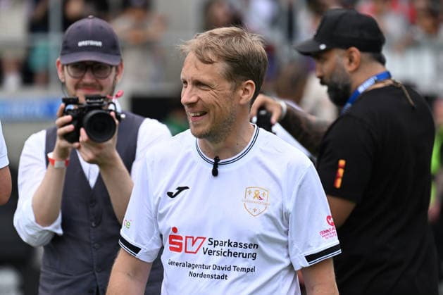 30 05 2026, xsvx, Football Langholz Cup 2026, v l Oliver Oli Pocher Wiesbaden