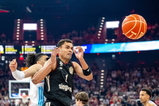 Oscar da Silva 1 FC Bayern Basketball , FC Bayern Basketball vs Telekom Baskets Bonn, BBL, Semifinal 1, 30 05 2026 Munich Bavaria Germany Copyright: xkolbert-press UlrichxGamelx
