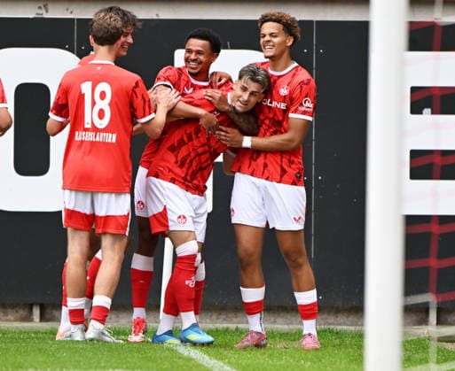 Soccer Oberliga Season 2025 26 Fritz Walter Stadium 30 052026 1 FC KaiserslauternU21 fck FV Eppelborn ep Shawn Marc BLUM 1 FC Kaiserslautern U21 , 2 v re scored the 3 0 1 FC Kaiserslautern