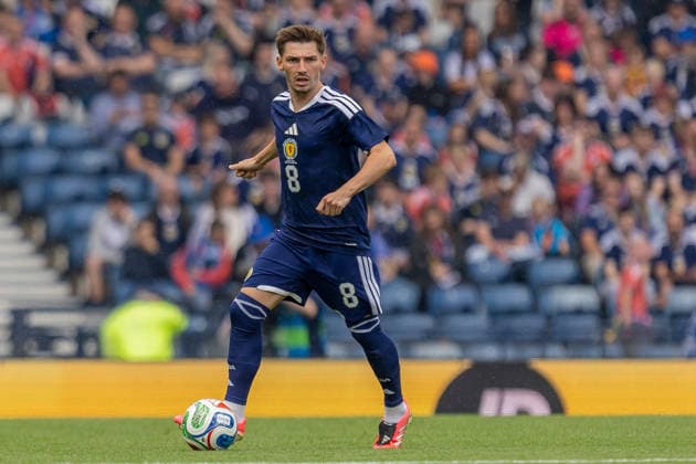Scotland v Curacao, Friendly International Challenge Billy Gilmore Of Scotland national team, Nationalteam during the International Challenge Match - Scotland vs Curacao, Barclays Hampden, Glasgow. 30 May 2026 Hampden Park Barclays Hampden Glasgow Scotland Editorial use only , Copyright: xColinxPoultneyx PSI-24309-0016