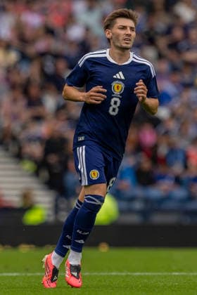 Scotland v Curacao, Friendly International Challenge Billy Gilmore Of Scotland national team, Nationalteam during the International Challenge Match - Scotland vs Curacao, Barclays Hampden, Glasgow. 30 May 2026 Hampden Park Barclays Hampden Glasgow Scotland Editorial use only , Copyright: xColinxPoultneyx PSI-24309-0035