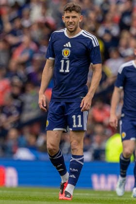 Scotland v Curacao, Friendly International Challenge Ryan Christie of Scotland national team, Nationalteam during the International Challenge Match - Scotland vs Curacao, Barclays Hampden, Glasgow. 30 May 2026 Hampden Park Barclays Hampden Glasgow Scotland Editorial use only , Copyright: xColinxPoultneyx PSI-24309-0038