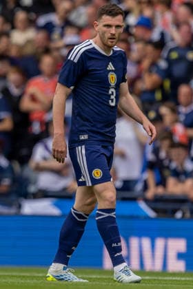 Scotland v Curacao, Friendly International Challenge Andy Robertson of Scotland national team, Nationalteam during the International Challenge Match - Scotland vs Curacao, Barclays Hampden, Glasgow. 30 May 2026 Hampden Park Barclays Hampden Glasgow Scotland Editorial use only , Copyright: xColinxPoultneyx PSI-24309-0042