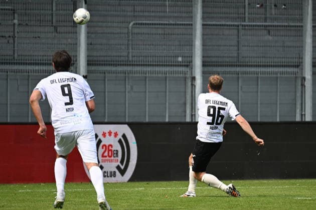 30 05 2026, xsvx, Football Langholz Cup 2026, v l Oliver Oli Pocher misses a penalty Wiesbaden