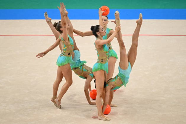 OTHER - Gymnastics - European Championships in Rhythmic gymnastics, Rhythmische Sportgymnastik, RSG Photo by IPA ABACAPRESS.COM85186572 - BULGARIA group during European Championships in Rhythmic Gymnastics, Gymnastics in Varna, Bulgaria, May 30 2026 Varna Bulgaria  Copyright: xIPAxSport ABACAx