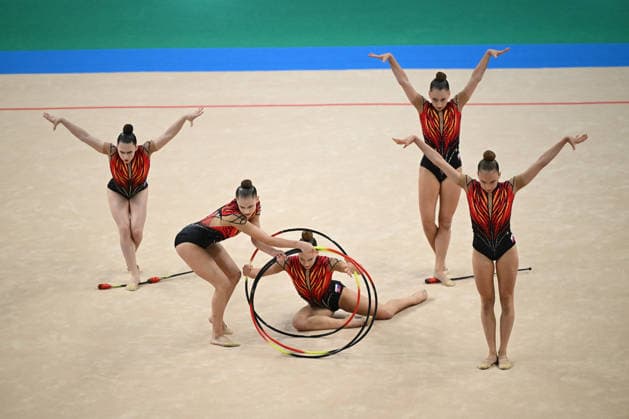 OTHER - Gymnastics - European Championships in Rhythmic gymnastics, Rhythmische Sportgymnastik, RSG Photo by IPA ABACAPRESS.COM85186588 - SLOVAKIA group during European Championships in Rhythmic Gymnastics, Gymnastics in Varna, Bulgaria, May 30 2026 Varna Bulgaria  Copyright: xIPAxSport ABACAx