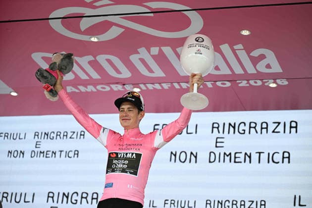 30-05-2026 Giro D italia; Tappa 20 Gemona Del Friuli - Piancavallo; 2026, Visma - Lease A Bike; Vingegaard, Jonas; Piancavallo;