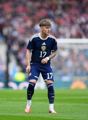 Ben Gannon-Doak of Scotland Scotland v Curacao, International Friendly, Länderspiel, Nationalmannschaft Football, Hampden Park, Glasgow, Scotland, UK - 30 May 2026Glasgow Hampden Park United Kingdom EDITORIAL USE ONLY No use with unauthorised audio, video, data, fixture lists, club league logos or live services. Online in-match use limited to 120 images, no video emulation. No use in betting, games or single club league player publications.  Copyright: xStuartxWallace Shutterstockx 16898283o