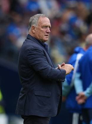 Curacao Head Coach Dick Advocaat. Scotland v Curacao, International Friendly, Länderspiel, Nationalmannschaft Football, Hampden Park, Glasgow, Scotland, UK - 30 May 2026Glasgow Hampden Park United Kingdom EDITORIAL USE ONLY No use with unauthorised audio, video, data, fixture lists, club league logos or live services. Online in-match use limited to 120 images, no video emulation. No use in betting, games or single club league player publications.  Copyright: xStuartxWallace Shutterstockx 16898283q