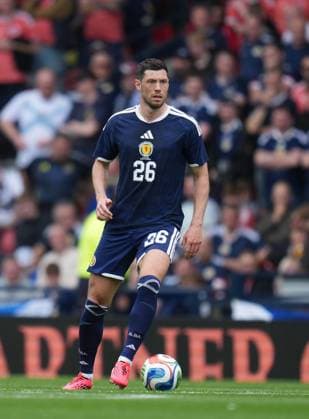 Scott McKenna of Scotland Scotland v Curacao, International Friendly, Länderspiel, Nationalmannschaft Football, Hampden Park, Glasgow, Scotland, UK - 30 May 2026Glasgow Hampden Park United Kingdom EDITORIAL USE ONLY No use with unauthorised audio, video, data, fixture lists, club league logos or live services. Online in-match use limited to 120 images, no video emulation. No use in betting, games or single club league player publications.  Copyright: xStuartxWallace Shutterstockx 16898283ai
