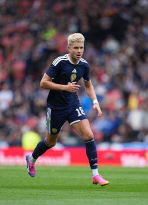 George Hirst of Scotland Scotland v Curacao, International Friendly, Länderspiel, Nationalmannschaft Football, Hampden Park, Glasgow, Scotland, UK - 30 May 2026Glasgow Hampden Park United Kingdom EDITORIAL USE ONLY No use with unauthorised audio, video, data, fixture lists, club league logos or live services. Online in-match use limited to 120 images, no video emulation. No use in betting, games or single club league player publications.  Copyright: xStuartxWallace Shutterstockx 16898283an