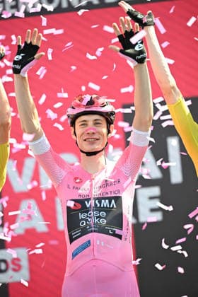 30-05-2026 Giro D italia; Tappa 20 Gemona Del Friuli - Piancavallo; 2026, Visma - Lease A Bike; Vingegaard, Jonas; Gemona Del Friuli; 