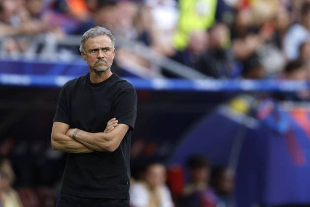 BUDAPEST - Paris Saint-Germain manager Luis Enrique during the UEFA Champions League final between Paris Saint-Germain and Arsenal FC at the Puskas Arena on 30 May 2026, Budapest, Hungary. MAURICE VAN STEEN ANP UEFA Champions League Final 2026 2025-2026 xVIxANPxSportx xMauricexvanxSteenxIVx 559681780 originalFilename: 559681780