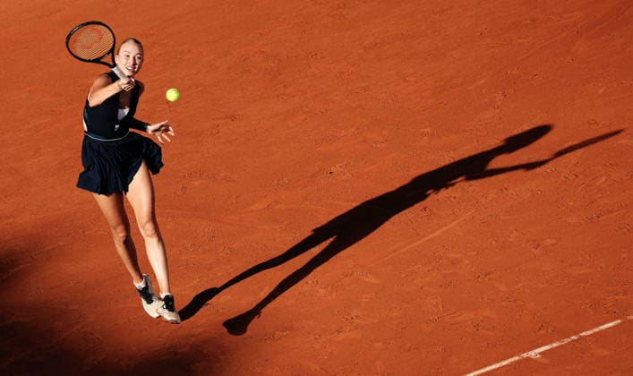 TENNIS - French Open 2026 PARIS,FRANCE,30.MAY.26 - TENNIS - WTA, Tennis Damen Tour, French Open, Roland Garros, Grand Slam. Image shows Anastasia Potapova (AUT).  GEPAxpictures xMatthiasxHauer