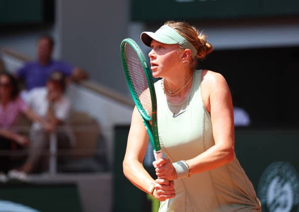Roland Garros 2026 - Parry vs Anisimova Amanda Anisimova during the French Tennis Open of Roland Garros in Paris, France on May 30th 2026.  Copyright: xFabricexChasseryx