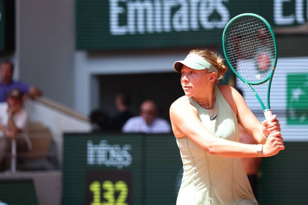 Roland Garros 2026 - Parry vs Anisimova Amanda Anisimova during the French Tennis Open of Roland Garros in Paris, France on May 30th 2026.  Copyright: xFabricexChasseryx