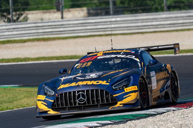 IPA85191064 - Alfredo HERNANDEZ, Stephane TRIBAUDINI and Colin CARESANI driving the ( 177) Mercedes-AMG GT3 EVO of team Grupo Prom Racing Team during Monza - Round 3, GT World Challenge race in Monza, Italy, May 30 2026  Copyright: xLucaxRossini IPAxSportx xx 85191064