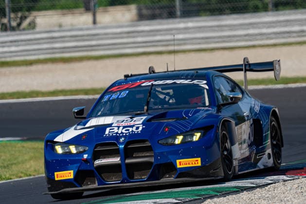 IPA85191073 - Christian HAHN, Josh ROWLEDGE and Bobby THOMPSON driving the ( 992) BMW M4 GT3 EVO of team Paradine Competition during Monza - Round 3, GT World Challenge race in Monza, Italy, May 30 2026  Copyright: xLucaxRossini IPAxSportx xx 85191073