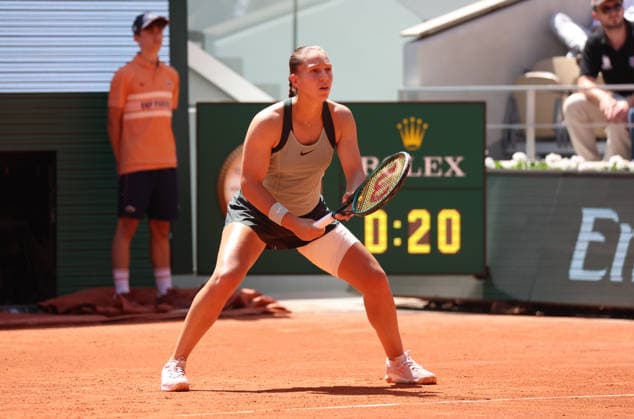 Roland Garros 2026 - Parry vs Anisimova Diane Parry during the French Tennis Open of Roland Garros in Paris, France on May 30th 2026.  Copyright: xFabricexChasseryx
