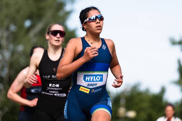 1 Triathlon Bundesliga Kraichgau Marielle Bouchti GER, Hylo Team Viernheim Saar Ubstadt Weiher Germany Copyright: xMarcelxHilgerx