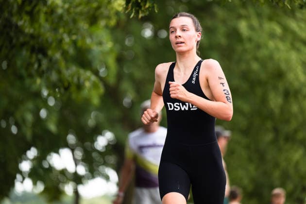 1 Triathlon Bundesliga Kraichgau Lucie Kammer GER, DSW12 Darmstadt Ubstadt Weiher Germany Copyright: xMarcelxHilgerx