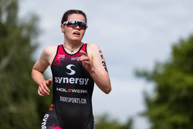 1 Triathlon Bundesliga Kraichgau Leonie Hauser AUT, Team SYNERGY Ubstadt Weiher Germany Copyright: xMarcelxHilgerx