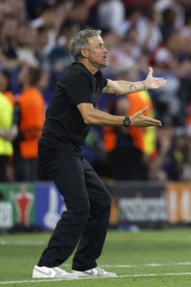 BUDAPEST - Paris Saint-Germain manager Luis Enrique during the UEFA Champions League final between Paris Saint-Germain and Arsenal FC at the Puskas Arena on 30 May 2026, Budapest, Hungary. MAURICE VAN STEEN ANP UEFA Champions League Final 2026 2025-2026 xVIxANPxSportx xMauricexvanxSteenxIVx 559692154 originalFilename: 559692154