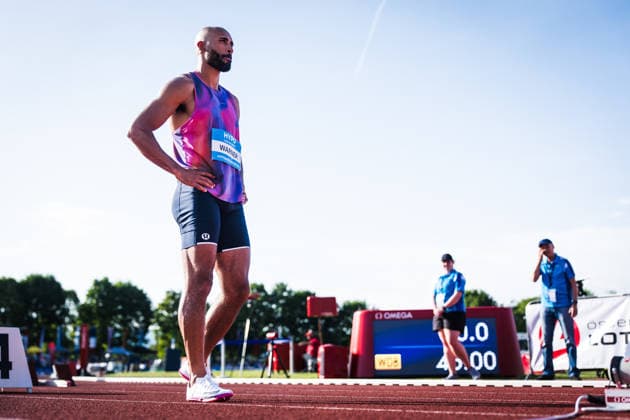 51 Hypomeeting, Goetzis AT , 30 05 2026 GOETZIS, SWITZERLAND MAY 30 Damian WARNER of Canada before the 400 m of the mens decathlon at the 51 Hypomeeting, Goetzis AT on May 30, 2026 in Goetzis, Switzerland Copyright: xBEAUTIFULxSPORTS UlfxSchillerx