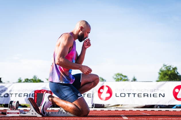 51 Hypomeeting, Goetzis AT , 30 05 2026 GOETZIS, SWITZERLAND MAY 30 Damian WARNER of Canada before the 400 m of the mens decathlon at the 51 Hypomeeting, Goetzis AT on May 30, 2026 in Goetzis, Switzerland Copyright: xBEAUTIFULxSPORTS UlfxSchillerx