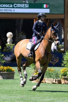 EQUITATION - International Equitation - Piazza di Siena - 93rd CSIO of Rome 2026 Photo by IPA ABACAPRESS.COM85190213 - Francesca Ciriesi (ITA) competes in prix n.7 LORO PIANA Trophy during the CSIO of Rome Piazza di Siena 2026 at Villa Borghese in Rome, Italy on May 30, 2026 (Photo by Fabrizio Corradetti LiveMedia) Rome Italy  Copyright: xIPAxSport ABACAx