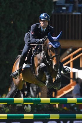 EQUITATION - International Equitation - Piazza di Siena - 93rd CSIO of Rome 2026 Photo by IPA ABACAPRESS.COM85190268 - Giampiero Garofalo (ITA) competes in prix n.7 LORO PIANA Trophy during the CSIO of Rome Piazza di Siena 2026 at Villa Borghese in Rome, Italy on May 30, 2026 (Photo by Fabrizio Corradetti LiveMedia) Rome Italy  Copyright: xIPAxSport ABACAx