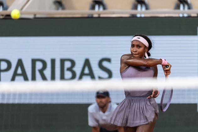 2026 French Open - Coco Gauff Vs Anastasia Potapova Day Coco Gauff during the 2026 French Open at Roland Garros on May 30, 2026 in Paris, France. Photo by Nasser Berzane ABACAPRESS.COM  Copyright: xBerzanexNasser ABACAx