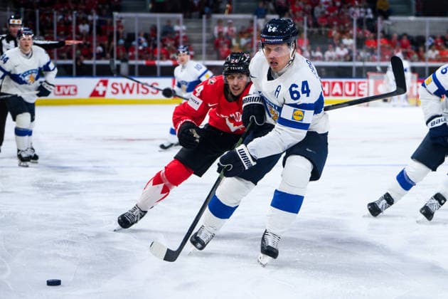260530 Mikael Granlund of Finland during the 2026 IIHF Ice Hockey World Championship semifinal match between Canada and Finland on May 30, 2026 in Zürich Photo Jesper Zerman BILDBYRAN kod JZ JZ0738 ishockey ice hockey ishockey vm 2026 vm 2026 iihf world championship semifinal semifinals kanada canada finland bbeng  Copyright: JESPERxZERMAN BB260530JZ130