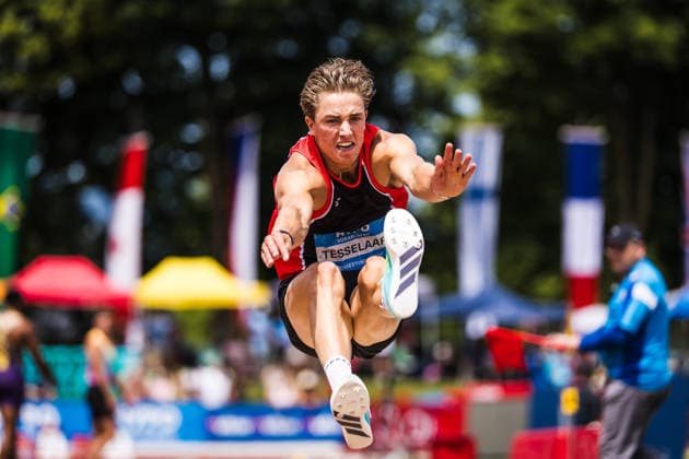 51 Hypomeeting, Goetzis AT , 30 05 2026 GOETZIS, SWITZERLAND MAY 30 Jeff TESSELAAR of the Netherlands competes in the long jump of the mens decathlon at the 51 Hypomeeting, Goetzis AT on May 30, 2026 in Goetzis, Switzerland Copyright: xBEAUTIFULxSPORTS UlfxSchillerx