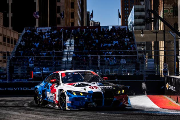 AUTO - IMSA - DETROIT SPORTS CAR CLASSIC 2026 01 VERHAGEN Neil (usa), DE PHILLIPPI Connor (usa), Paul Miller Racing, BMW M4 GT3 EVO, action during the Chevrolet Detroit Sports Car Classic, 5th round of the 2026 2026 IMSA SportsCar Championship, on the Streets of Detroit, from May 29 to 31, 2026 in Detroit, Michigan, United States of America - DetroitUnited States  Copyright: xJULIENxDELFOSSEx