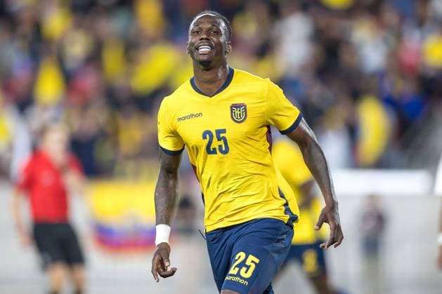 Ecuador and Saudi Arabia in an International Friendly, Länderspiel, Nationalmannschaft match in the United States. Jackson Porozo of Ecuador during the match between Ecuador and Saudi Arabia in an international friendly at Sports Illustrated Stadium in the city of Harrison, New Jersey, United States, on Saturday, May 30, 2026. HARRISON Sports Illustrated Stadium NJ UNITED STATES Copyright: xWilliamxVolcovx