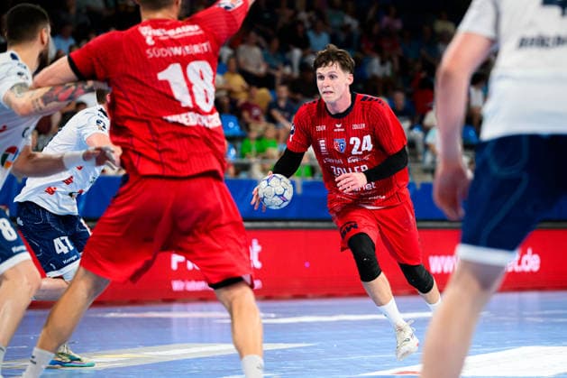 Bietigheim HBL 25 26 SG BBM Bietigheim VfL Potsdam Maxim Orlov Bietigheim Bietigheim Bissingen Egetrans Arena Baden Württemberg Germany