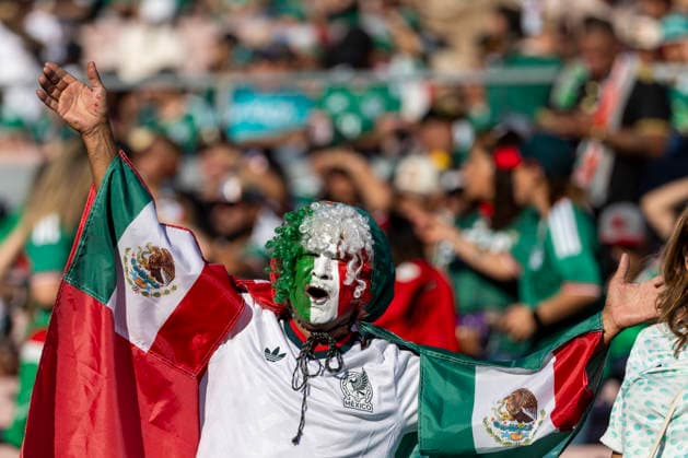 May 30, 2026, Pasadena, California, USA: A soccer fan is seen before a MexTour Sendoff Match between Mexico and Australia at Rose Bowl on Saturday, May 30, 2026 in Pasadena, Calif. MexTour Sendoff Match: Mexico Vs Australia  - ZUMAc68_ 20260530_zaf_c68_002 Copyright: xRingoxChiux