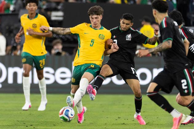Football, Test match, Mexico - Australia