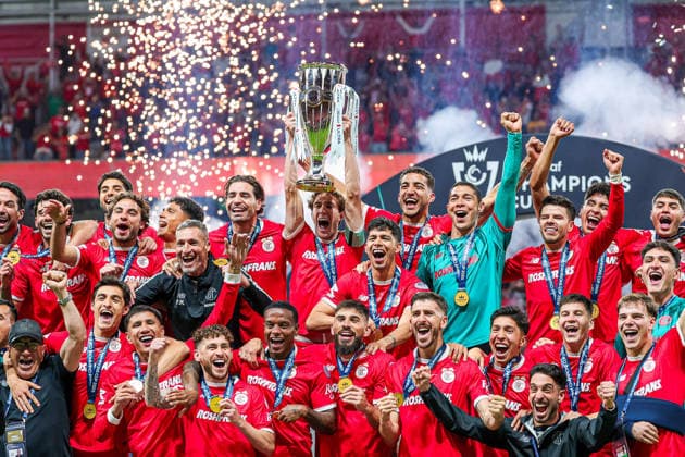 Football, CONCACAF Champions Cup 2026, CD Toluca defeat UANL Tigres