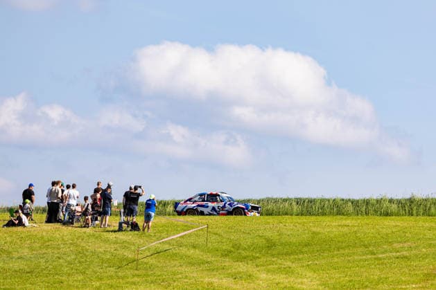 30 05 2026, GER, Motorsport Rallyesport, Maenner Frauen, Saison 2026, 61 RSC Rallye Wartburg RSC Rallye Super Cup powered by Carunion org MC Eisenach Bob Kellen KELLEN, Bob LUX FABER, Laurent LUX Ford Escort Mk2 On Saturday afternoon, the drivers entered the last special stage Flachsgrund powered by Formella Bau GmbH 99817 Eisenach Festplatz Spicke Thüringen Germany