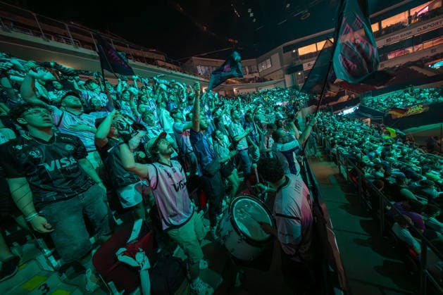 30 05 2026, xkkux, E Sports, FORTNITE MAJOR 1 SUMMIT, season 2025 2026, PSD Bank Dome Düsseldorf The first LAN tournament of the FNCS season 50 duos compete against each other to win the prize pool and qualify for the Global Championship 2026 The duos are distributed as follows 20 EU, 13 NAC, 3 NAW, 5 Brazil, 3 Asia, 3 Oceania and 3 Middle East The top five teams automatically qualify for the Global Championship 2026 Fans zuschauer Nordrhein Westfahlen Germany