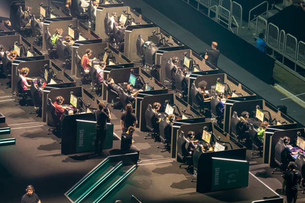 30 05 2026, xkkux, E Sports, FORTNITE MAJOR 1 SUMMIT, Season 2025 2026, PSD Bank Dome Düsseldorf The first LAN tournament of the FNCS season 50 duos compete against each other to win the prize pool and qualify for the Global Championship 2026 The duos are distributed as follows 20 EU, 13 NAC, 3 NAW, 5 Brazil, 3 Asia, 3 Oceania and 3 Middle East The top five teams automatically qualify for the Global Championship 2026 North Rhine-Westphalia Germany