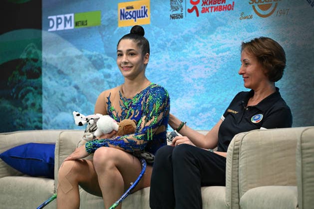IPA85207233 - RAFFAELI Sofia (ITA) during European Championships in Rhythmic gymnastics, Rhythmische Sportgymnastik, RSG Gymnastics in Varna, Bulgaria, May 31 2026  Copyright: xFilippoxTomasi IPAxSportx xx 85207233