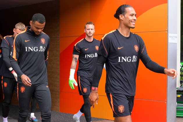 2026-05-31 - Dutch Squad Training ZEIST, NETHERLANDS - MAY 31: Virgil van Dijk of the Netherlands squad during a training during a Dutch Squad Training at KNVB Campus on May 31, 2026 in Zeist, Netherlands. Zeist KNVB Campus Netherlands Content not available for redistribution in The Netherlands directly or indirectly through any third parties. Copyright: xDennisxBresserx