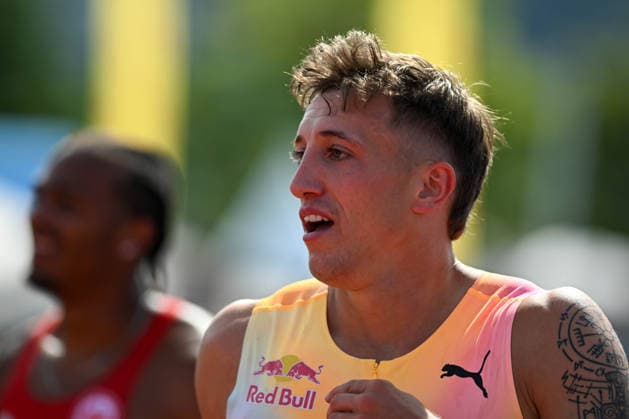 ATHLETICS - Hypomeeting Goetzis 2026 GOETZIS,AUSTRIA,31.MAY.26 - ATHLETICS - World Athletics Combined Events Tour, Hypomeeting, decathlon, 110m hurdles. Image shows Simon Ehammer (SUI).  GEPAxpictures xOliverxLerch